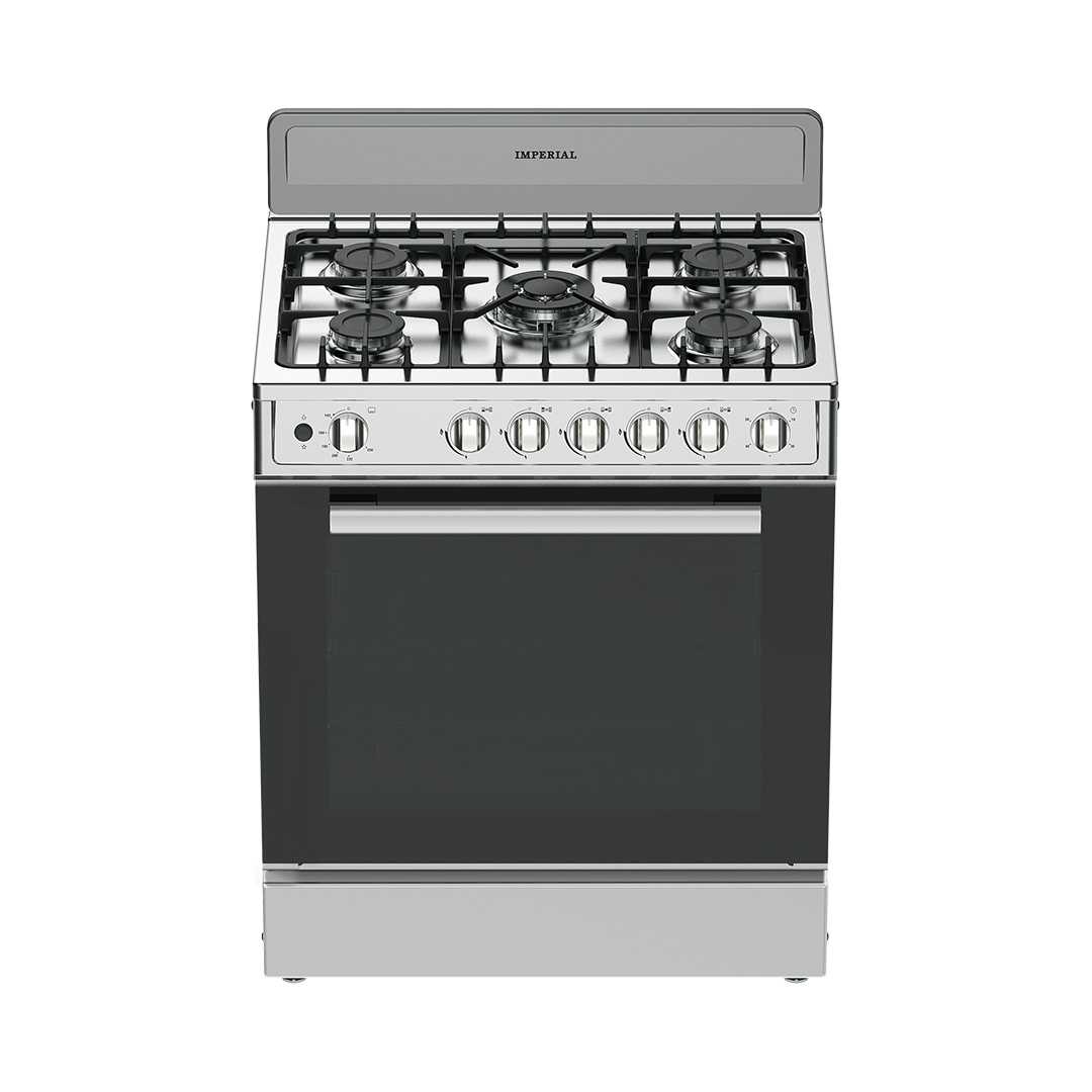 IMPERIAL YUMMY TUMMY STOVE -- 5 BUR 30" -- LUXUARY HEAVY DUTY